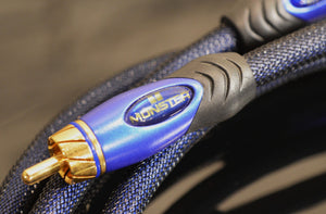 Monster Cable - Ultra Series THX Certified Stereo RCA Interconnects - 1M (3.3FT)