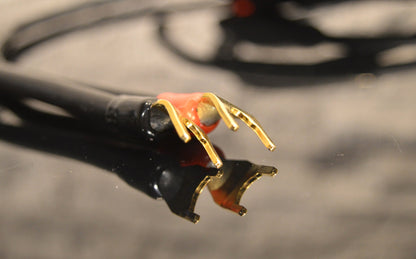 Transparent Audio - Wave Speaker Cables - 8FT - Spade to Spade (Pair)