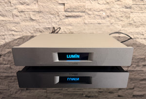 LUMIN - U2 Mini - Network Music Transport with Sbooster Linear Power Supply - Silver