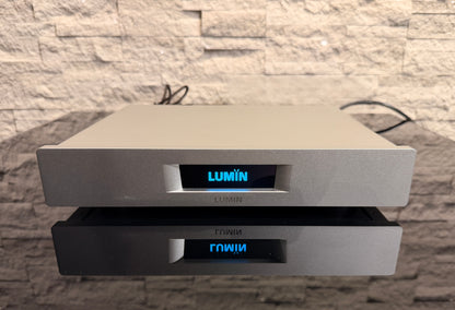 LUMIN - U2 Mini - Network Music Transport with Sbooster Linear Power Supply - Silver