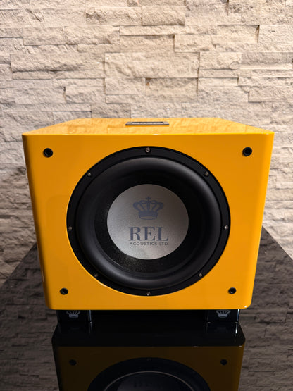 REL - T/9x - Powered Subwoofer - Le Mon Yellow - Mint Condition