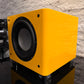 REL - T/9x - Powered Subwoofer - Le Mon Yellow - Mint Condition