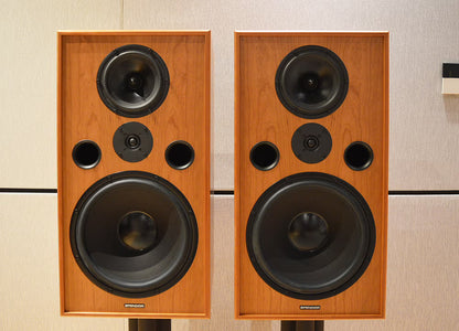 SPENDOR Classic 100 Loudspeakers, Cherry Finish, Flawless in Original Boxes