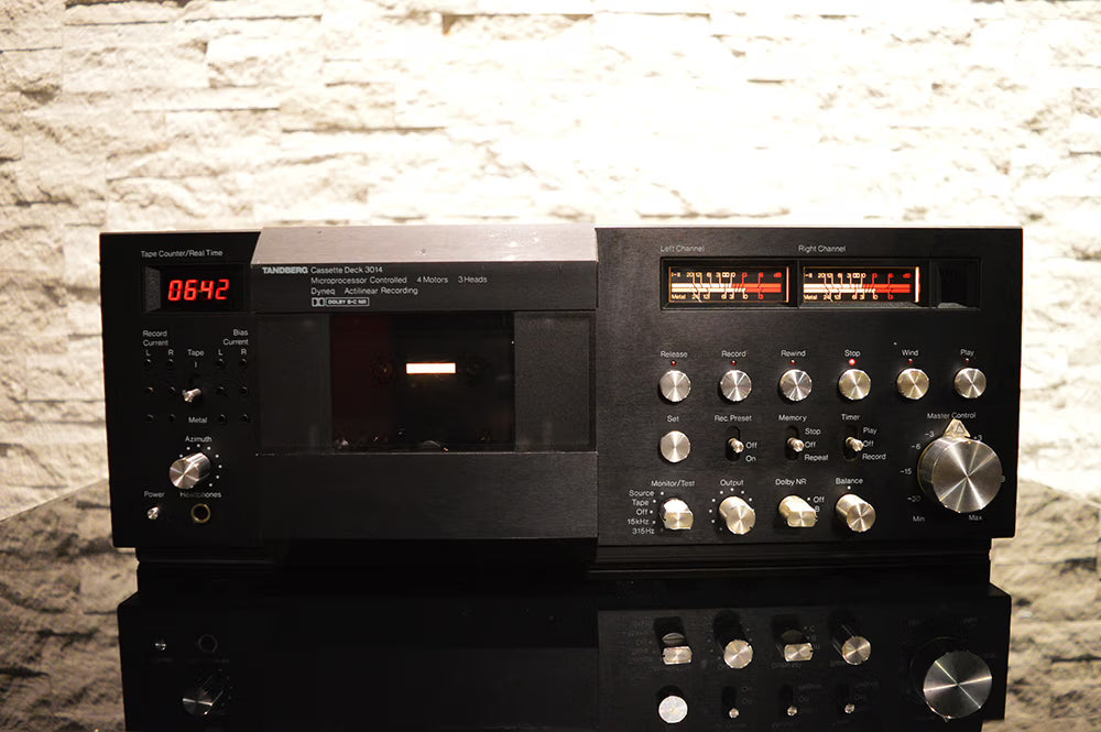 TANDBERG 3014, 4 Motor, 3 Head Stereo Cassette Deck - One of the Best Ever