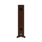 Salon 1 Audio Monitor Audio Bronze 300 7G floorstanding speaker rear view showing bass reflex ports and terminal panel