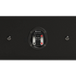 Salon 1 Audio Monitor Audio Bronze Centre 7G speaker rear panel showing terminal connections and product label.