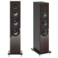 Salon 1 Audio Sonus faber Lumina V Amator floorstanding speakers in dark wood veneer with black leather accents