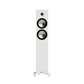 Salon 1 Audio Monitor Audio Bronze 300 7G white floorstanding speaker with C-CAM drivers and gold dome tweeter