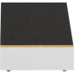 Salon 1 Audio Monitor Audio Bronze AMS 7G Dolby Atmos speaker in a white and black finish, viewed from the top angle.