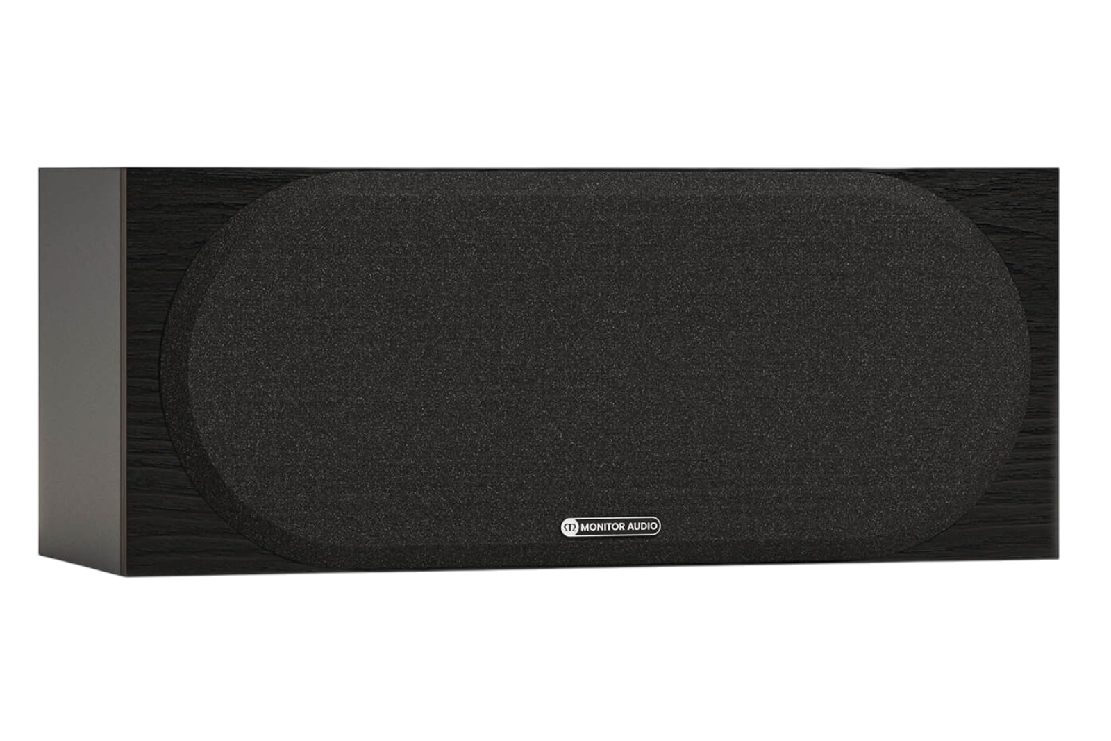 Salon 1 Audio Monitor Audio Bronze Centre 7G black center channel speaker with grille attached