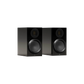 Salon 1 Audio Monitor Audio Gold 50 6G high-gloss black bookshelf speakers featuring MPD III tweeter and C-CAM driver.