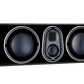 Salon 1 Audio Monitor Audio Platinum C250 3G center channel speaker in a glossy black finish with three drivers.