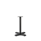 Salon 1 Audio Monitor Audio ST-2 matte black universal speaker stand with aluminum column and stable plinth base