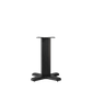 Salon 1 Audio Monitor Audio ST-2 matte black universal speaker stand with a sturdy aluminum column and stable base.