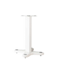 Salon 1 Audio Monitor Audio ST-2 universal speaker stand in matte white with aluminum column and adjustable spikes