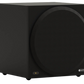Salon 1 Audio Monitor Audio Vestra W10 compact black powered subwoofer with a 10-inch driver and removable grille.