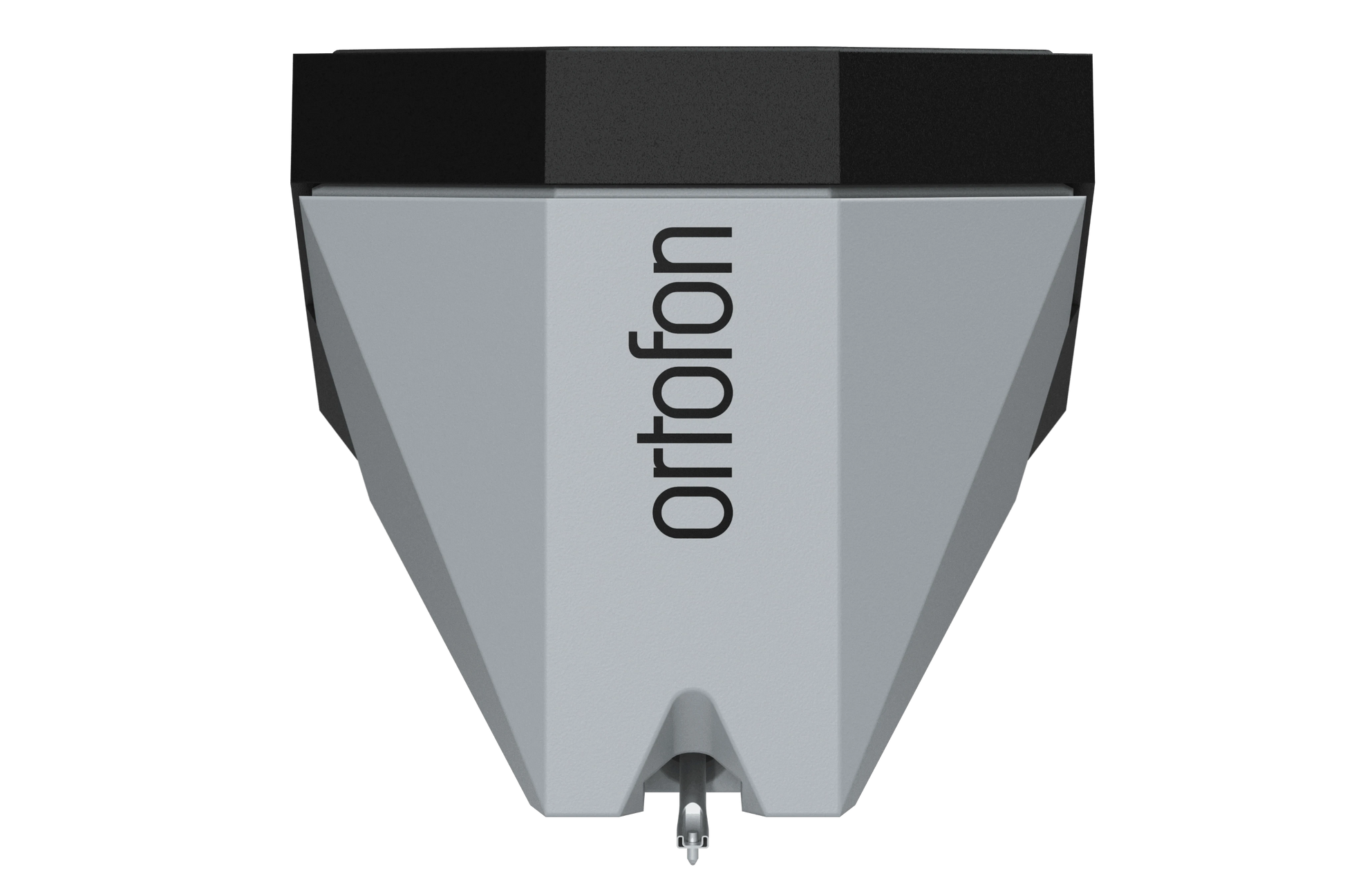 Salon 1 Audio Ortofon 2M 78 moving magnet cartridge in black and grey for 78 RPM shellac records with spherical stylus.