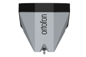 Salon 1 Audio Ortofon 2M 78 moving magnet cartridge in black and grey for 78 RPM shellac records with spherical stylus.