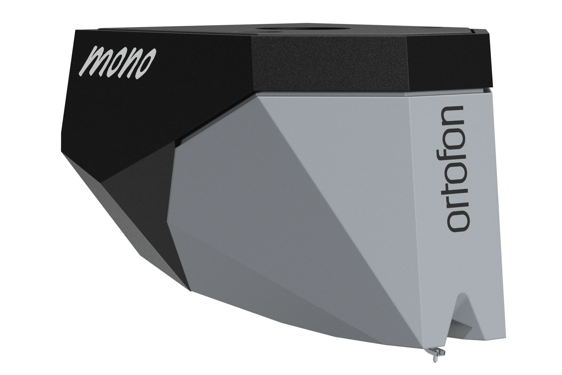 Salon 1 Audio Ortofon 2M 78 moving magnet mono cartridge for 78 RPM records with black and grey angular design