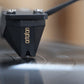 Salon 1 Audio Ortofon 2M Black moving magnet cartridge with Nude Shibata stylus tracking on a vinyl record