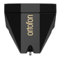 Salon 1 Audio Ortofon 2M Black moving magnet phono cartridge with Nude Shibata stylus in a sleek black finish.