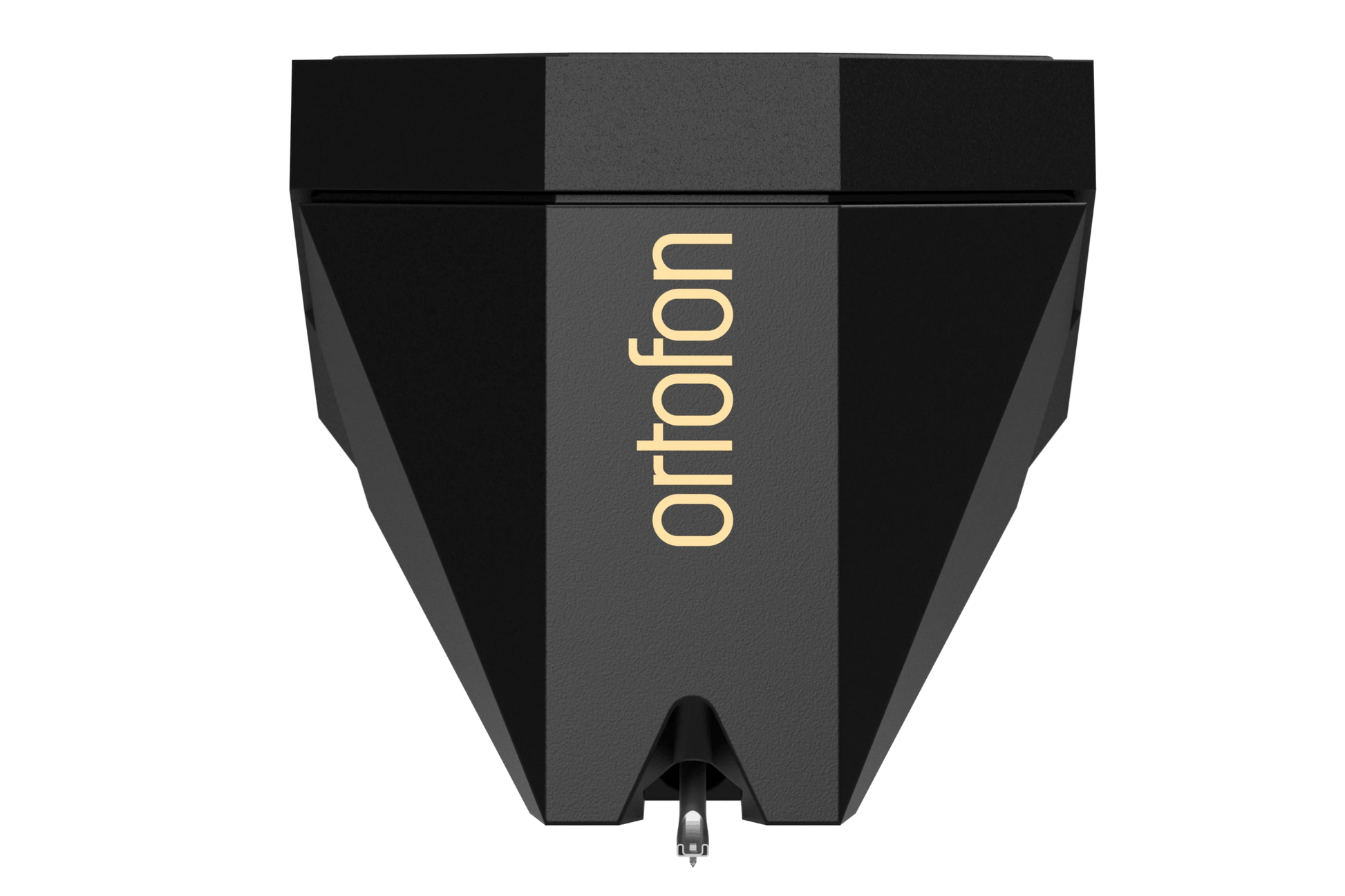 Salon 1 Audio Ortofon 2M Black moving magnet phono cartridge with Nude Shibata stylus in a sleek black finish.
