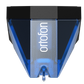 Salon 1 Audio Ortofon 2M Blue moving magnet phono cartridge with a blue translucent body and stylus
