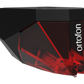 Salon 1 Audio Ortofon 2M Red moving magnet phono cartridge with a distinctive translucent red and black body.