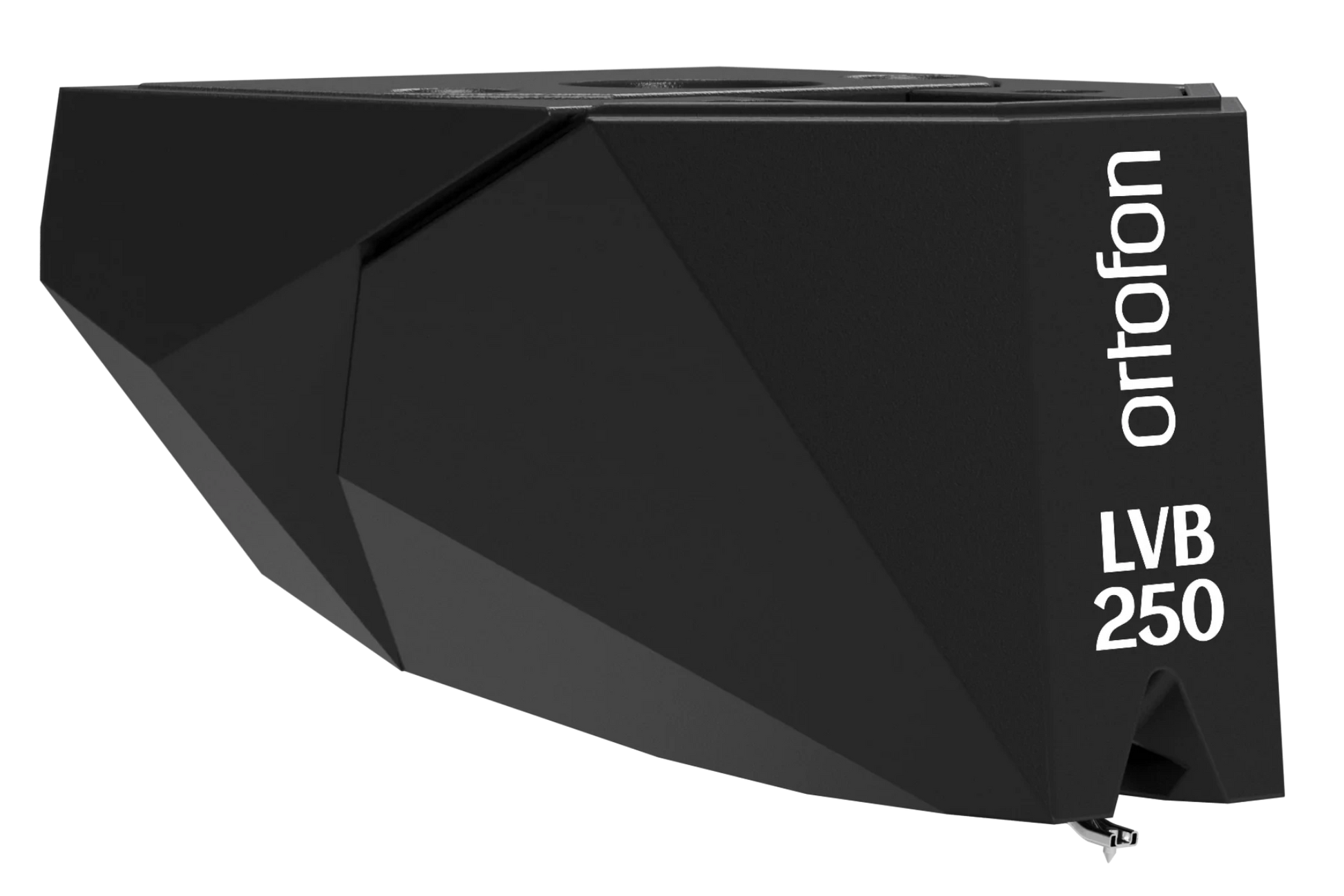 Salon 1 Audio Ortofon 2MR Black LVB 250 moving magnet phono cartridge in black with low-profile design