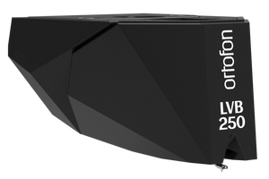 Salon 1 Audio Ortofon 2MR Black LVB 250 moving magnet phono cartridge in black with low-profile design
