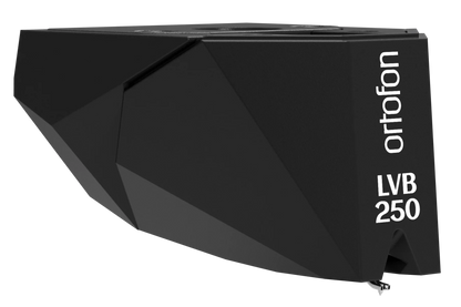 Salon 1 Audio Ortofon 2MR Black LVB 250 moving magnet phono cartridge in black with low-profile design