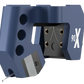 Salon 1 Audio Ortofon MC 90X moving coil phono cartridge in a matte blue finish with a precision stylus and cantilever.