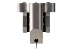 Salon 1 Audio Ortofon MC A Mono moving coil phono cartridge featuring a precision-engineered stainless steel body.