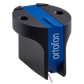 Salon 1 Audio Ortofon MC Cadenza Blue moving coil phono cartridge with a blue and black body and ruby cantilever.