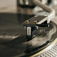 Salon 1 Audio Ortofon MC Cadenza Mono moving coil phono cartridge playing a black vinyl record on a turntable