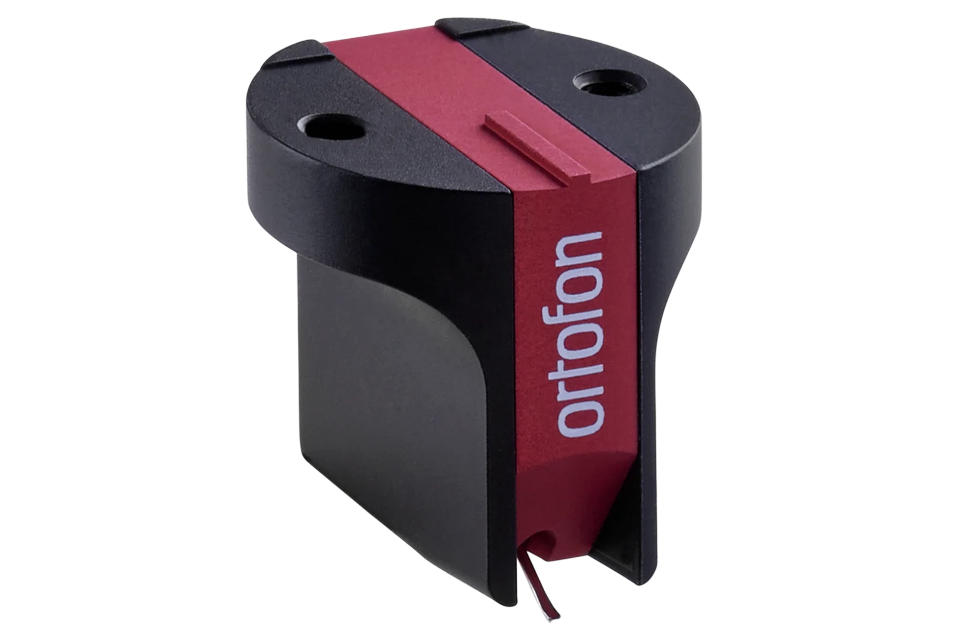 Salon 1 Audio Ortofon MC Cadenza Red moving coil phono cartridge in red and black with a precision stylus