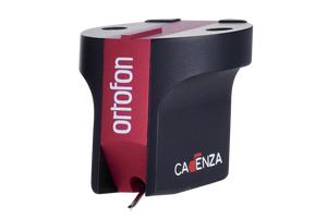 Salon 1 Audio Ortofon MC Cadenza Red moving coil phono cartridge in black and red with a precision stylus