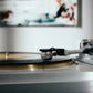 Salon 1 Audio Ortofon MC Diamond moving coil phono cartridge playing a vinyl record on a high-end turntable
