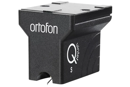 Salon 1 Audio Ortofon MC Quintet Black S moving coil phono cartridge in black with a nude Shibata diamond stylus.