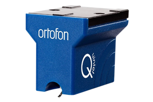 Salon 1 Audio Ortofon MC Quintet Blue moving coil phono cartridge in a vibrant blue thermoplastic body with stylus