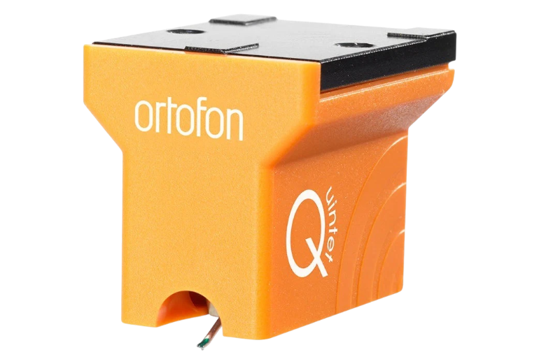 Salon 1 Audio Ortofon MC Quintet Bronze moving coil phono cartridge in orange with a precision stylus