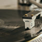 Salon 1 Audio Ortofon MC Quintet Mono moving coil cartridge playing a vinyl record on a turntable