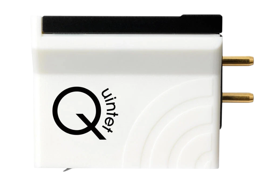 Salon 1 Audio Ortofon MC Quintet Mono moving coil cartridge in white with black accents and side branding