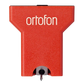 Salon 1 Audio Ortofon MC Quintet Red moving coil phono cartridge in vibrant red with elliptical diamond stylus
