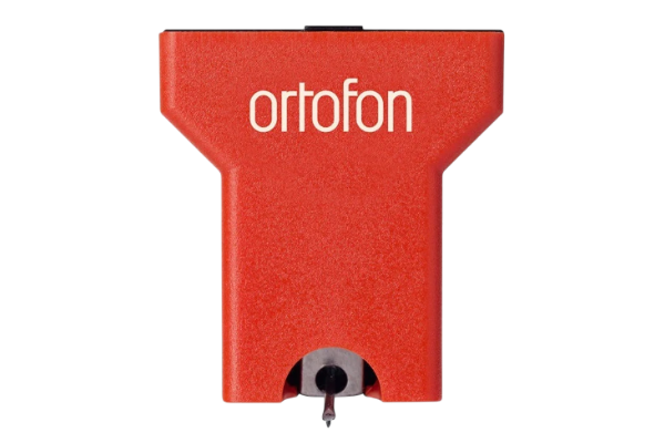 Salon 1 Audio Ortofon MC Quintet Red moving coil phono cartridge in vibrant red with elliptical diamond stylus