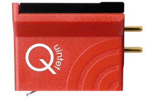 Salon 1 Audio Ortofon MC Quintet Red moving coil phono cartridge in bright red with white logo and gold pins