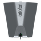 Salon 1 Audio Ortofon MC Verismo flagship moving coil phono cartridge in silver with a textured titanium body.