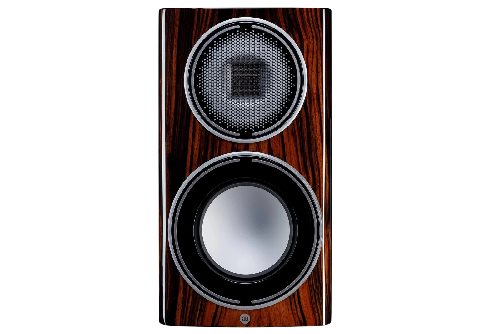 Salon 1 Audio Monitor Audio Platinum 100 3G bookshelf speaker in piano ebony finish with MPD III tweeter and RDT III driver