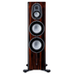 Salon 1 Audio Monitor Audio Platinum 300 3G floorstanding speaker in a polished piano ebony wood finish.