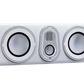 Salon 1 Audio Monitor Audio Platinum C250 3G center channel speaker in a sleek pure satin white finish.